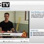 JLC TV Deck Building Video