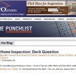 Home Inspections and decks