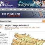 Pergola Design - Post Detail Pergola Design - Post Detail