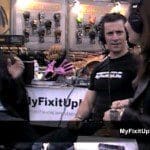 Ty Pennington talking w/ Mark and Theresa