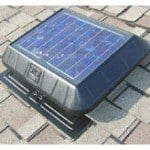 SunRise Solar Attic fan.
