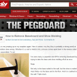 remove baseboard remove baseboard