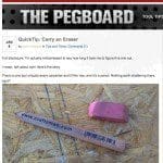 Quick Tip - Carry an Eraser Quick Tip - Carry an Eraser