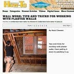 Wall Work: Tips and Tricks for Working with Plaster Walls