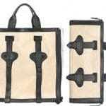 clutch fold into tote