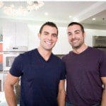 Hosts of HGTV's Kitchen Cousins - John Colaneri (left) and Anthony Carrino (right)