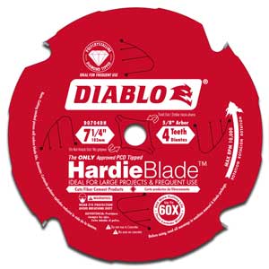 Diablo Blades Cement Siding Blade.