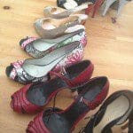Theresa's shoes...a few pairs