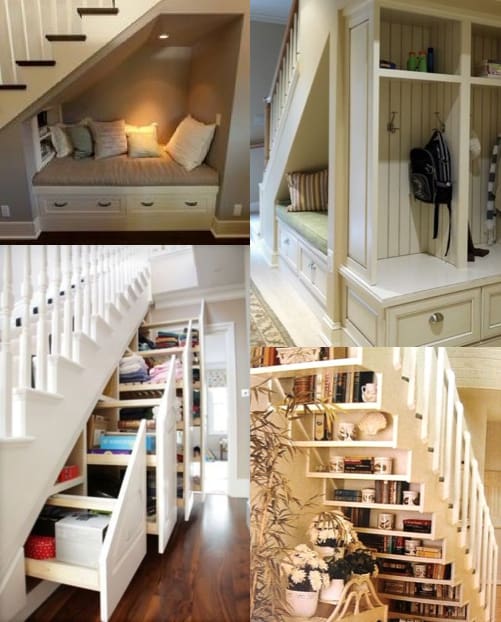 Under Stairs Storage Design Ideas