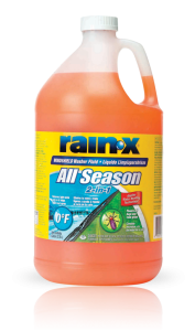 Rain-X 2-in-1 All-Seasons Windshield Wiper Fluid.