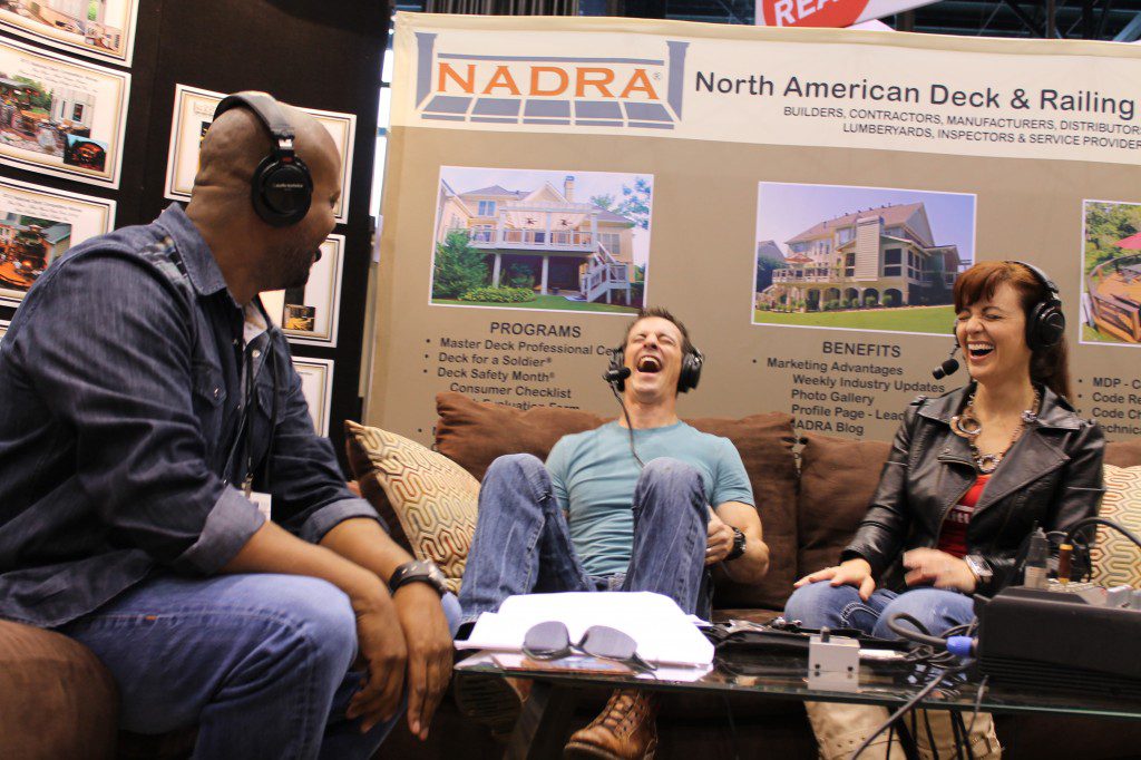 DIY Network's Grundy talks with Mark and Theresa 