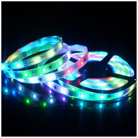 Color 16.4-Foot LED Tape Light Kit with Remote Control