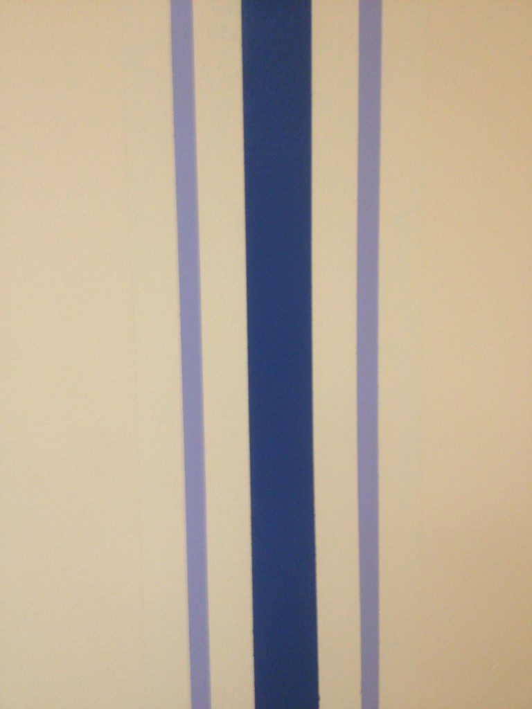 Stripe the wall for Save My Bakery