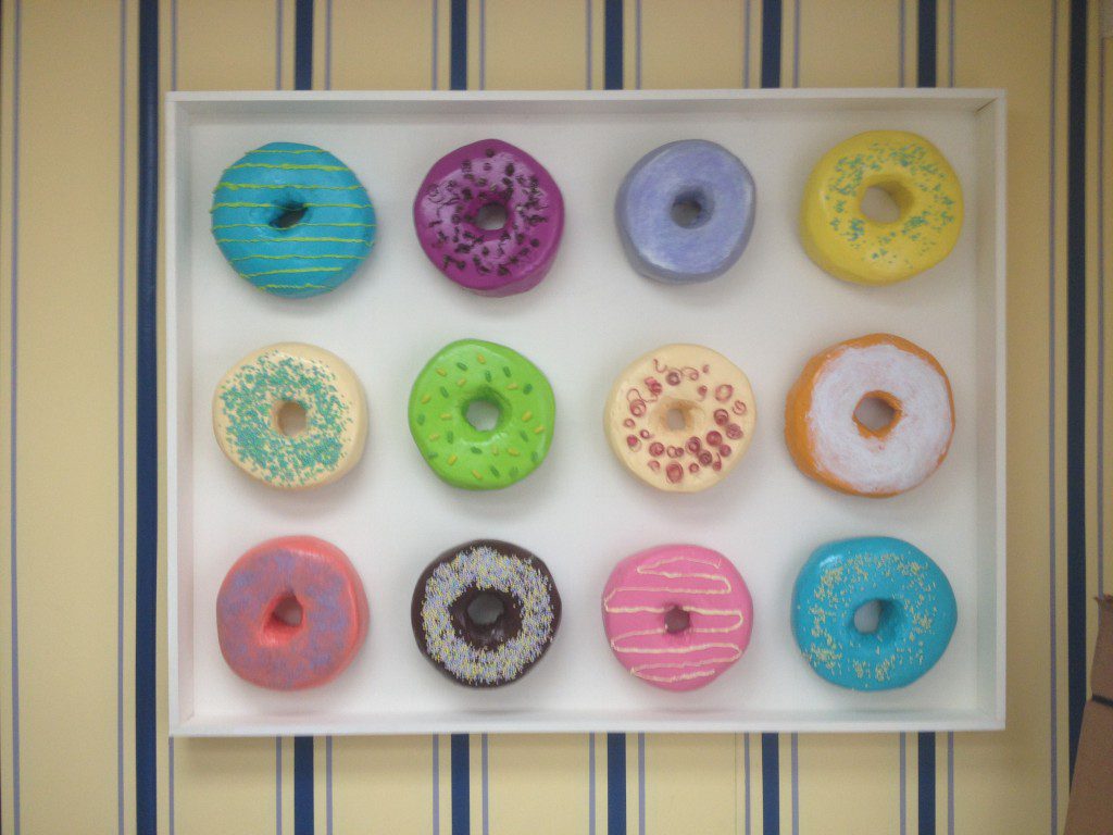 Donut wall on Save My Bakery