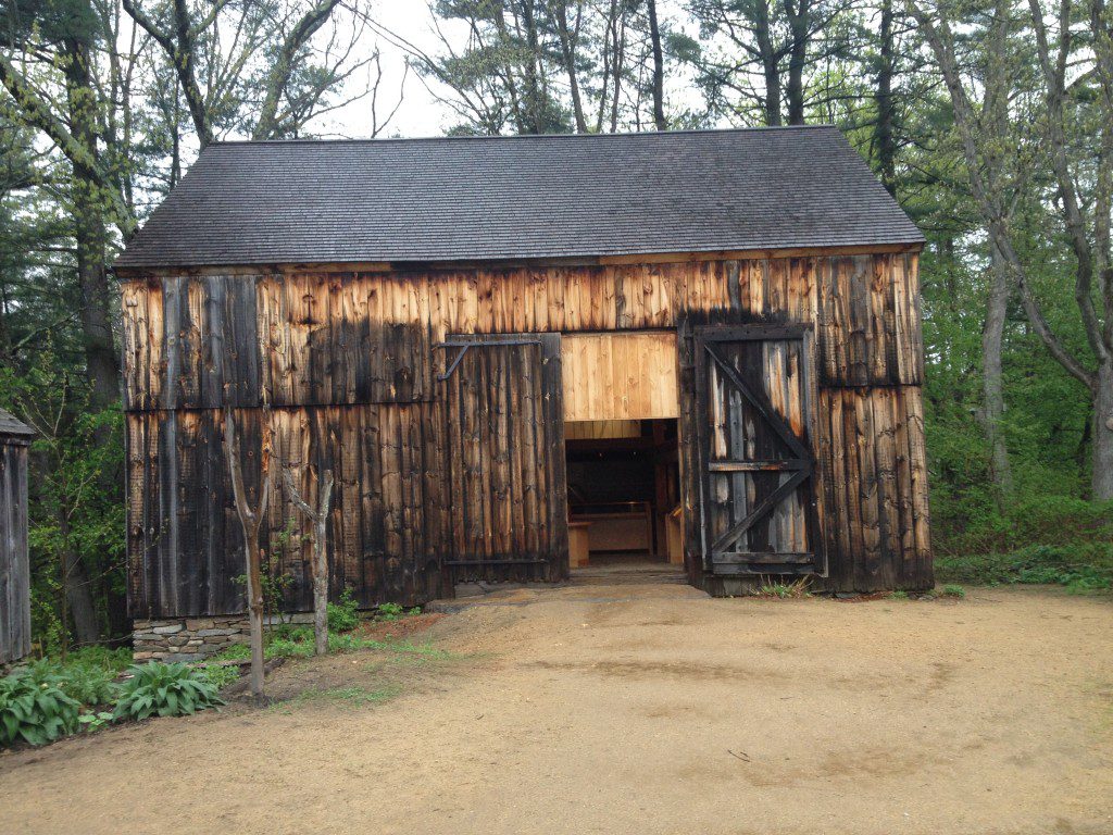 Barn that mesmerized Mark for quite a while at Old Sturbridge Village MyFIxitUpLife