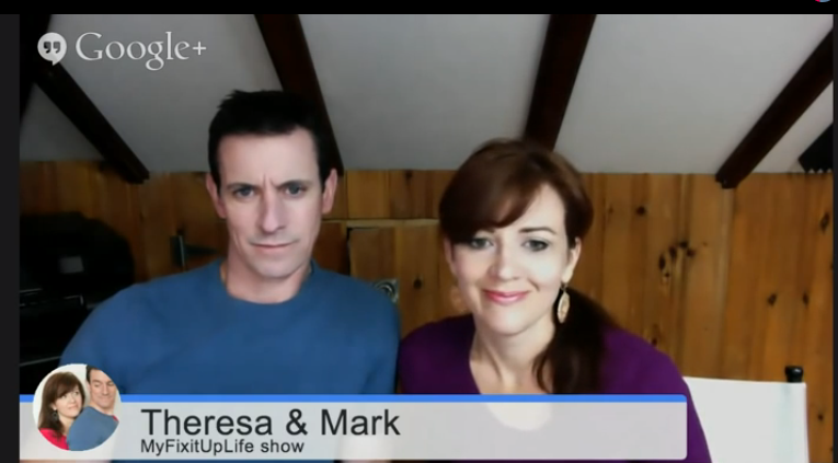 Mark and Theresa participate in a Google+ Hangout with HomeAdvisor