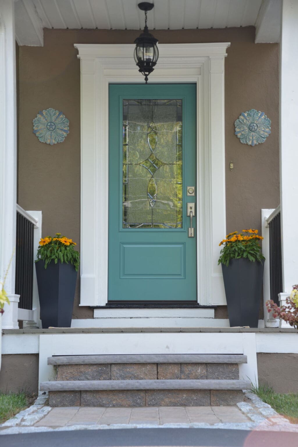 Therma-Tru Home Makeover Lagoon Door Entryway MyFixitUpLife