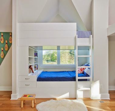 Kickin' kid's room? Who has ceiling this high?