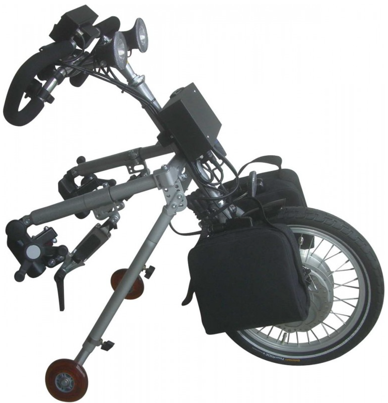 Wheel chair motor bike
