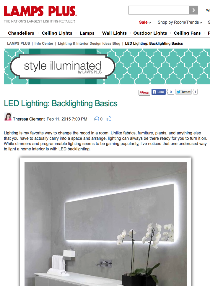 Lamps Plus - LED Backlighting Basic - MyFixitUpLife