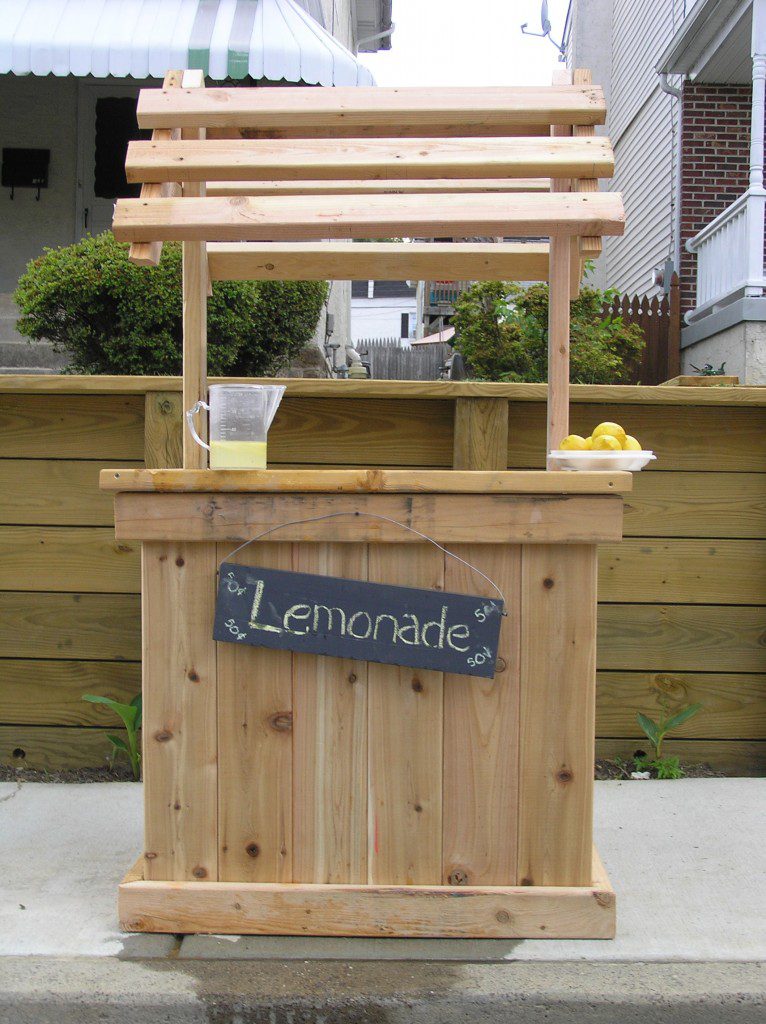 Lemonade Stand - MyFixitUpLife - Kid's Carpenter Workbook