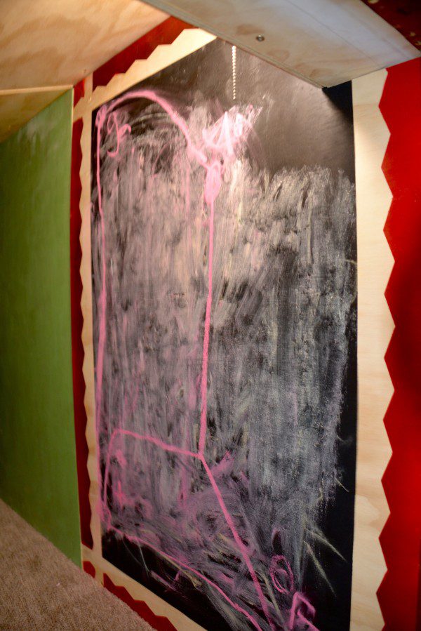 2015_Boy Cave_Chalk Paint Wall_After