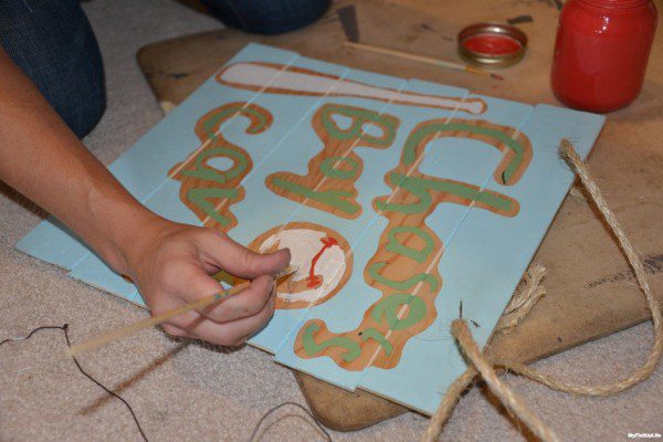 2015_Making Boy Cave Sign