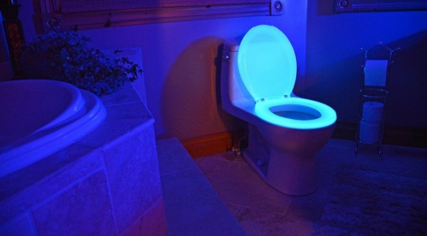 Check out these flow in the dark toilet seat by Night Glow Seats! 