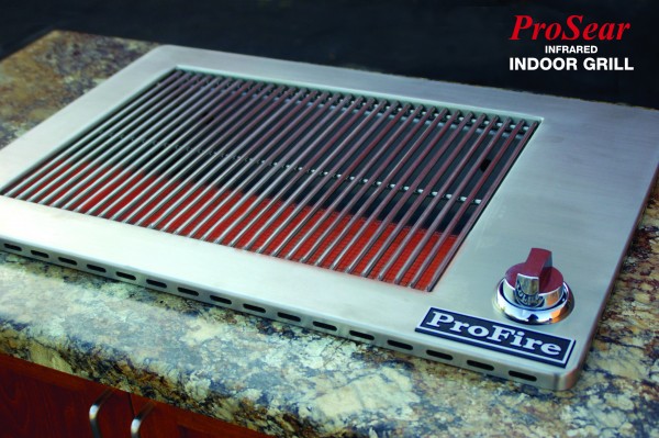 ProSear's Infrared indoor grill, brings the awesome outdoor flavor indoors!  