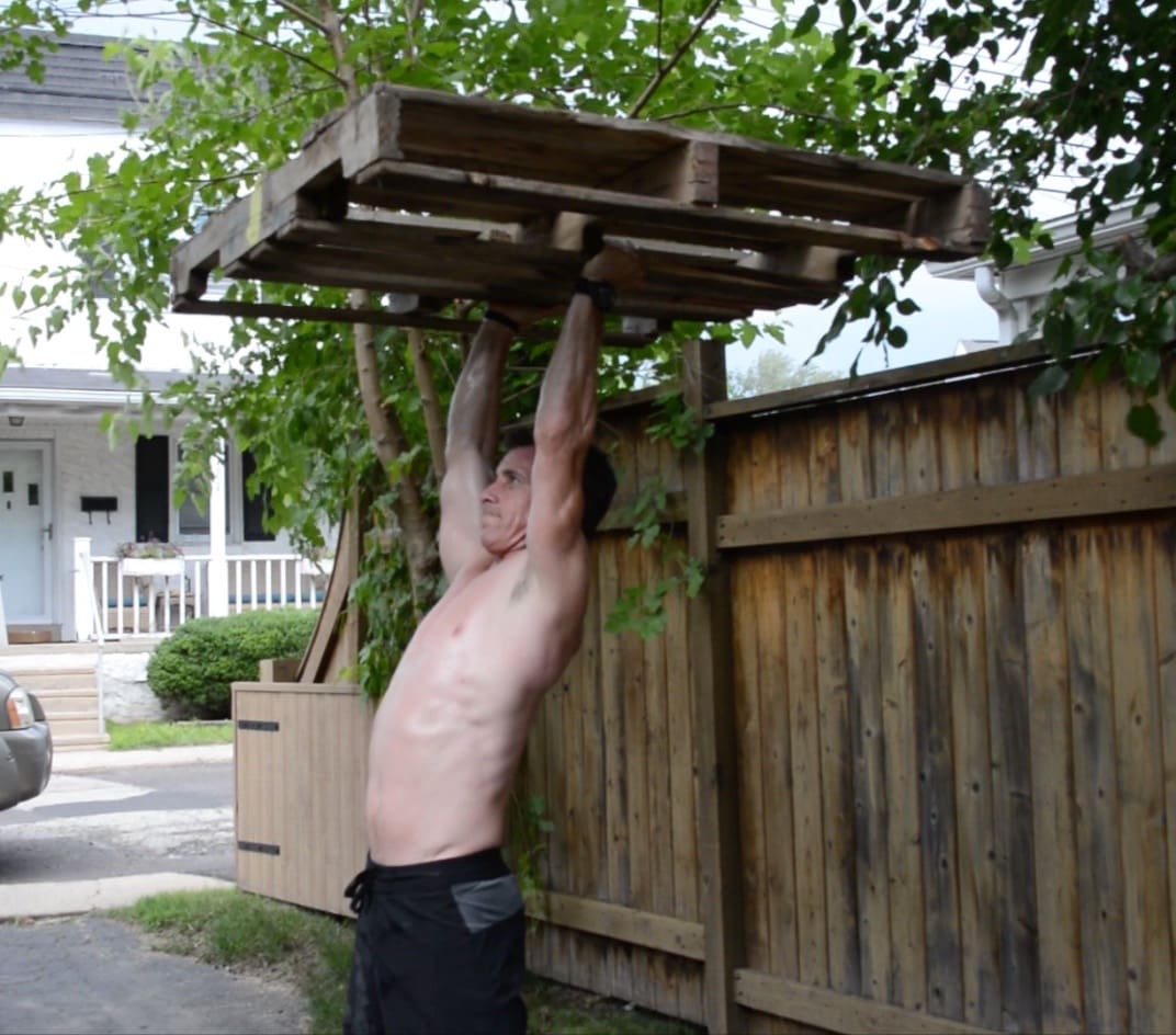 Pallet power. No Gym Obstacle Course Race Training Tips