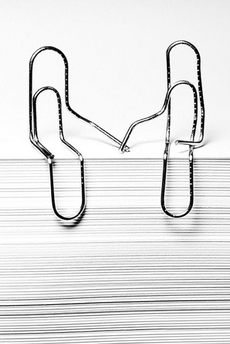 Paper clip art couple