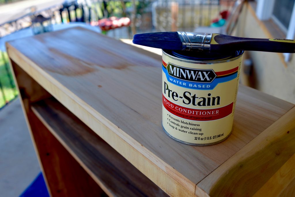 26_2016_MyFixitUpLife_Minwax Crimson Stain_Barrister Cabinet_process_prestain wood conditioner