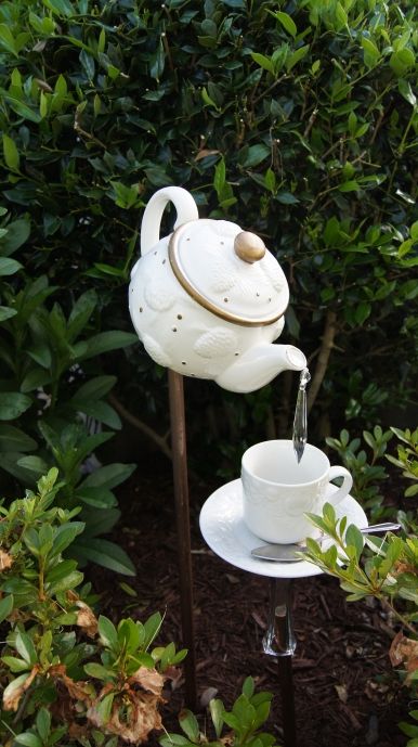 Add a pop of whimsy to the garden.