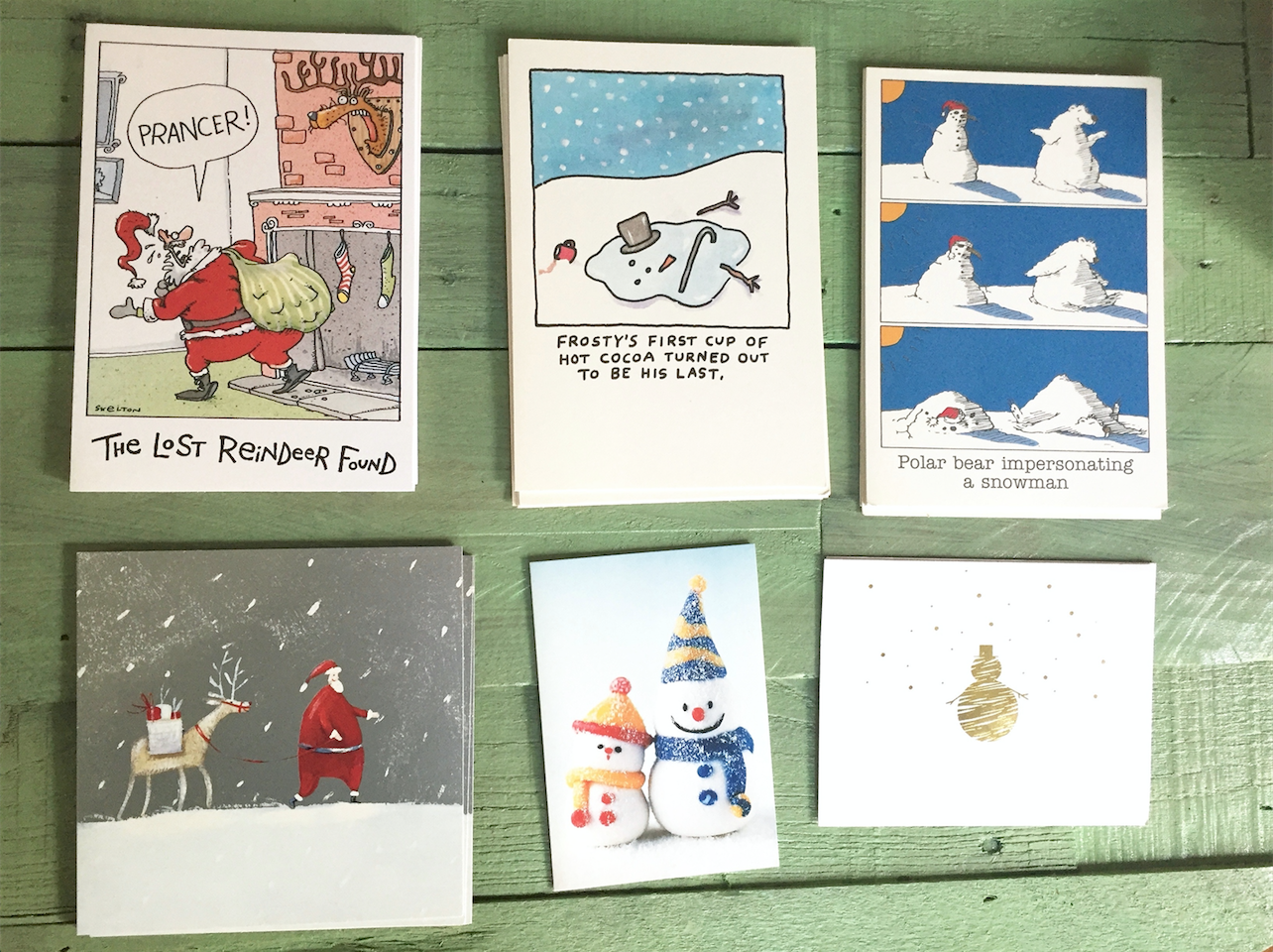 1 I’m glad I had so many holiday greeting cards that had not yet made it into a recycling bin MyFixitUpLife (1)