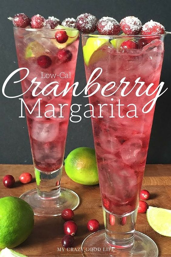 Low-Cal Cranberry Margarita