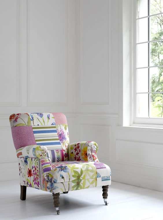 floral chair Quilted HossDesign MyFixitUpLife