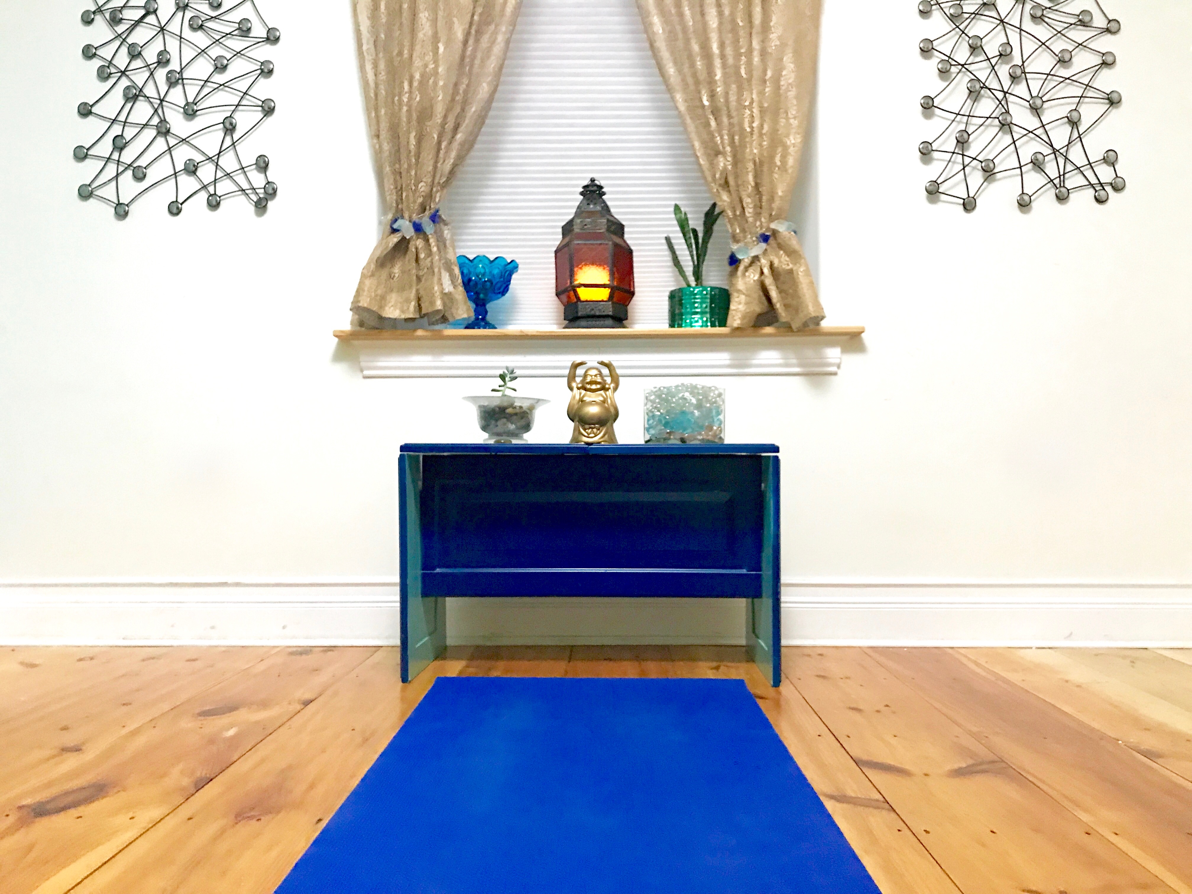 15 a Krylon MyFixitUpLife Meditation Space bench yoga