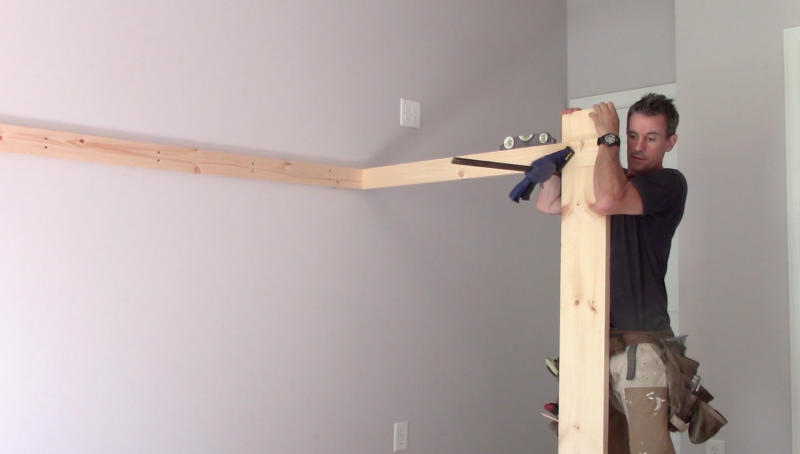 DIY woodworking project video
