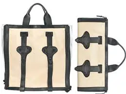 clutch fold into tote