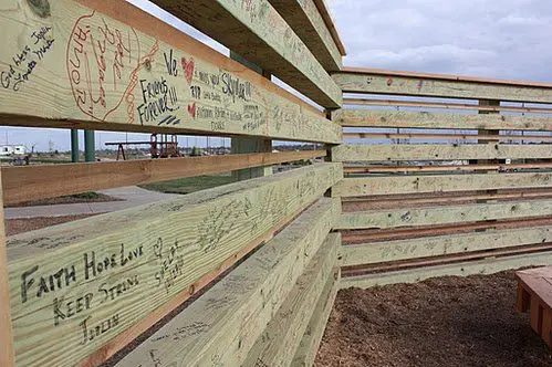 Joplin Cunningham Park wall