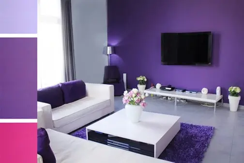 Use a highlight, or feature, wall to get the right look.