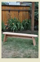 Backyard Bench