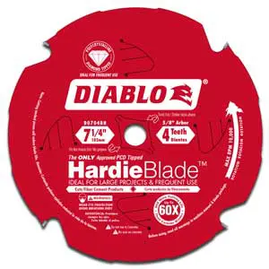 Diablo Blades Cement Siding Blade.