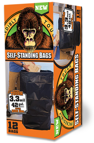 Gorilla Self-Standing Bags