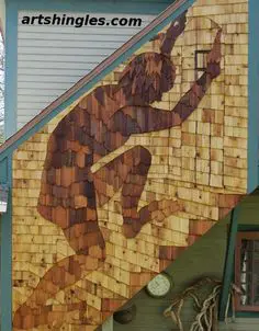 Shingle Art - MyFixitUpLife - Amazed and Amused