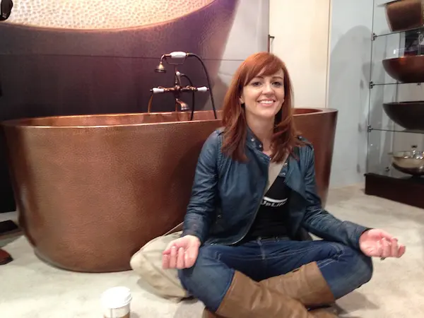 Thersea Tub Thompson Traders Copper Tub KBIS Laurie March