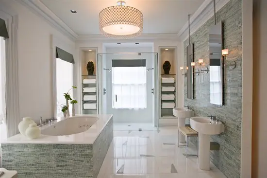 Bathroom Romance - MyFixitUpLife - Lamps Plus