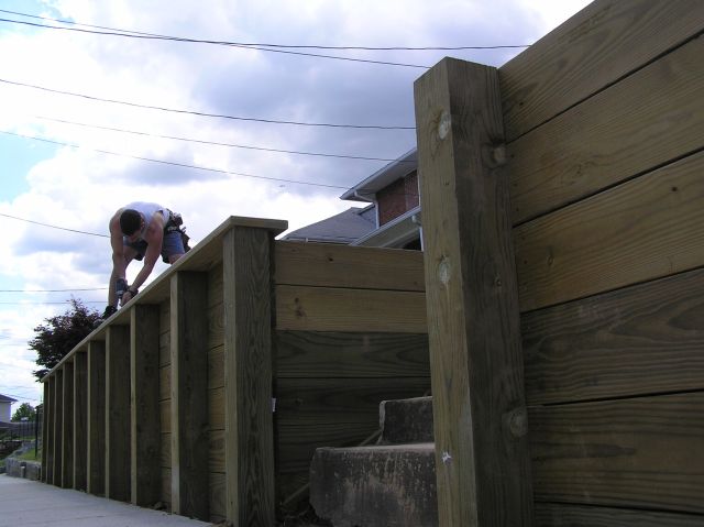 Retaining wall - MyFixitUplife