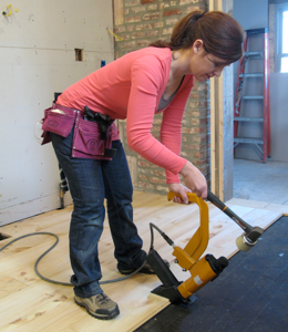Installing wood flooring - smart homeowner DIY skills