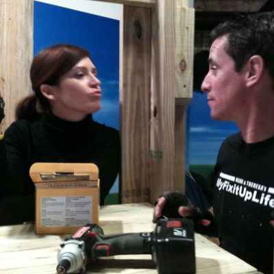Theresa & Mark at MyFixitUpLife Craftsman Experience